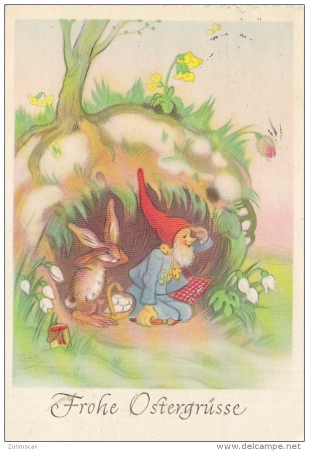 Charlotte Baron RAA - Dwarf Gnome Zwerg Easter Bunny Rabbit  - Illustrators & Photographers