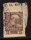 AUSTRIA---Offices Abroad   Scott # 17 VF USED ON PIECE - 1850-1918 Empire